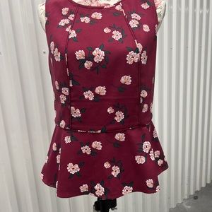 BANANA REPUBLIC FACTORY peplum top. 🆕